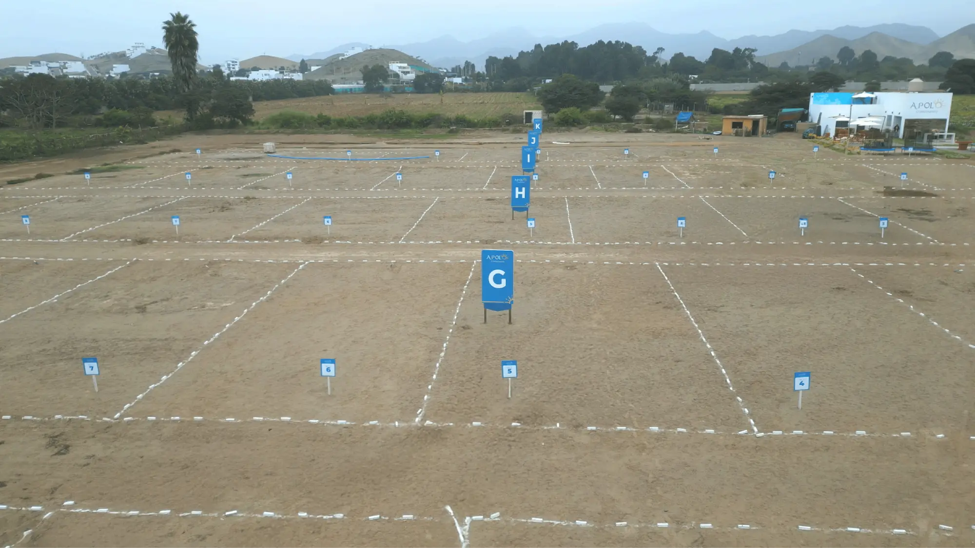 Imagen de avance de Lotización en el Condominio Apolo